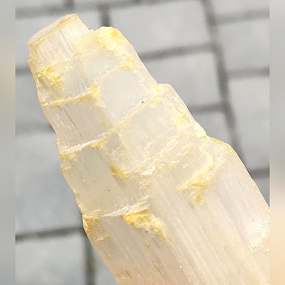 Anthropologie Terrain 3 3/4" Selenite Crystal Castle Tower - Picture 4 of 5